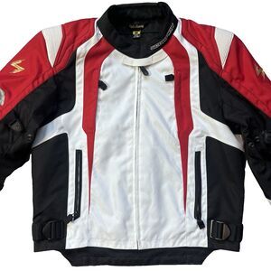Scorpion EXO Textile Racing Motorcycle Jacket SC-700 2009 Mens Medium